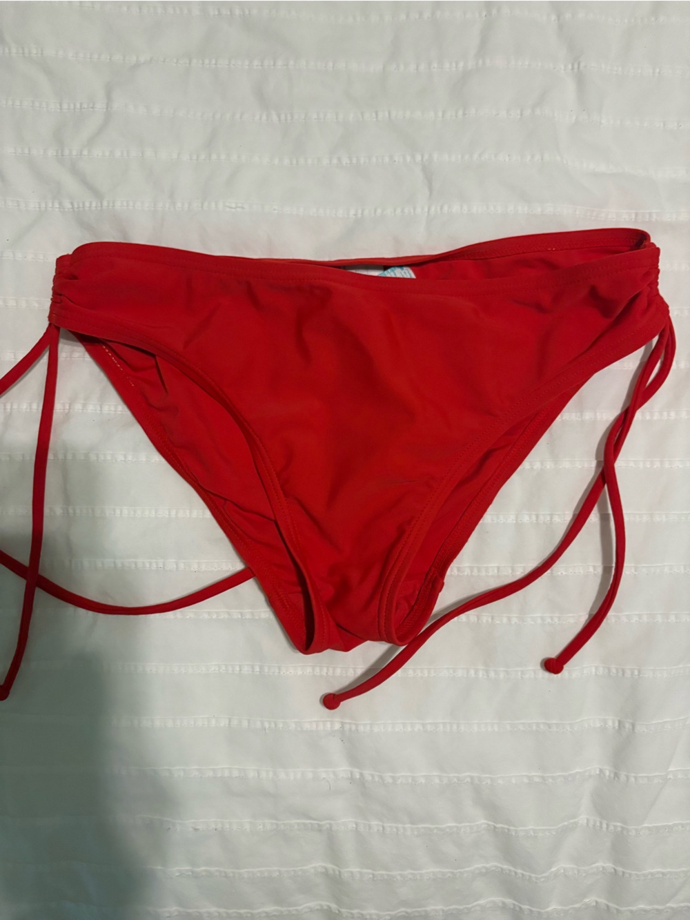 Vintage Christina Red Bikini Bottoms